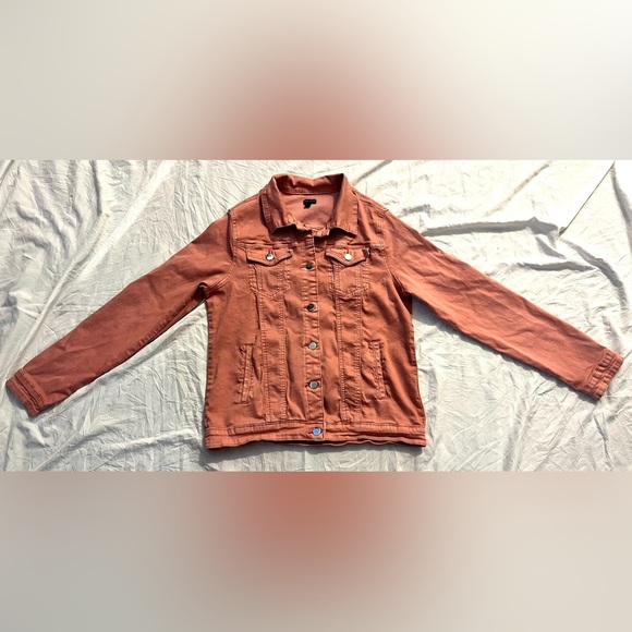 Coco + Carmen Jackets & Blazers - Coco+Carmen Women's Pink Cotton Blend Jacket Size S/M